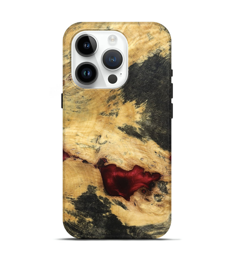 iPhone 15 Pro Wood Live Edge Phone Case - Tempie (Solid Wood, 826334)