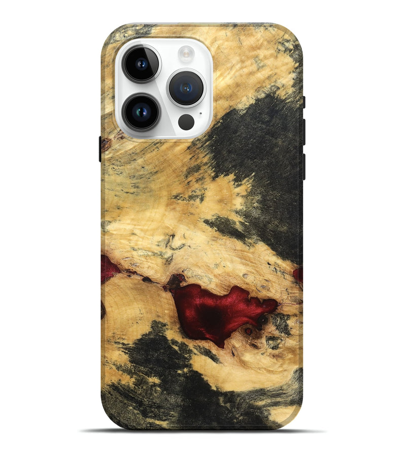 iPhone 15 Pro Max Wood Live Edge Phone Case - Tempie (Solid Wood, 826334)