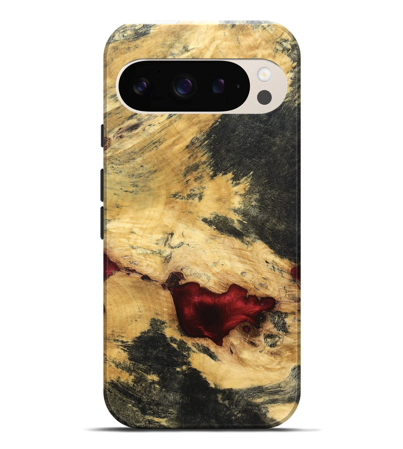 Pixel 9 Pro XL Wood Live Edge Phone Case - Tempie (Solid Wood, 826334)