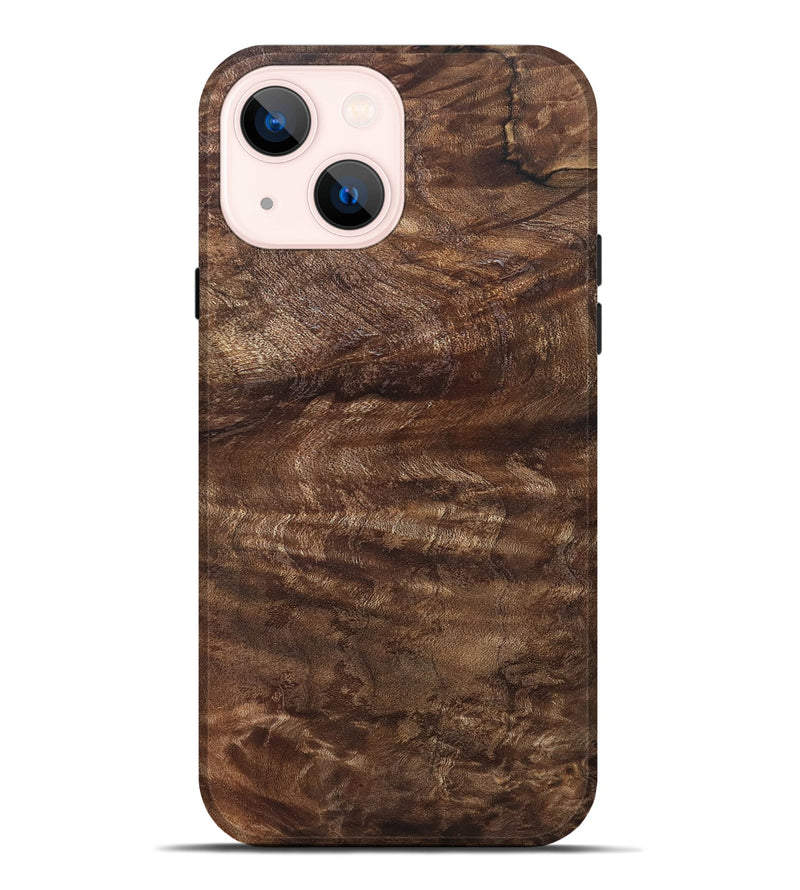 iPhone 14 Plus Wood Live Edge Phone Case - Russel (Solid Wood, 826335)