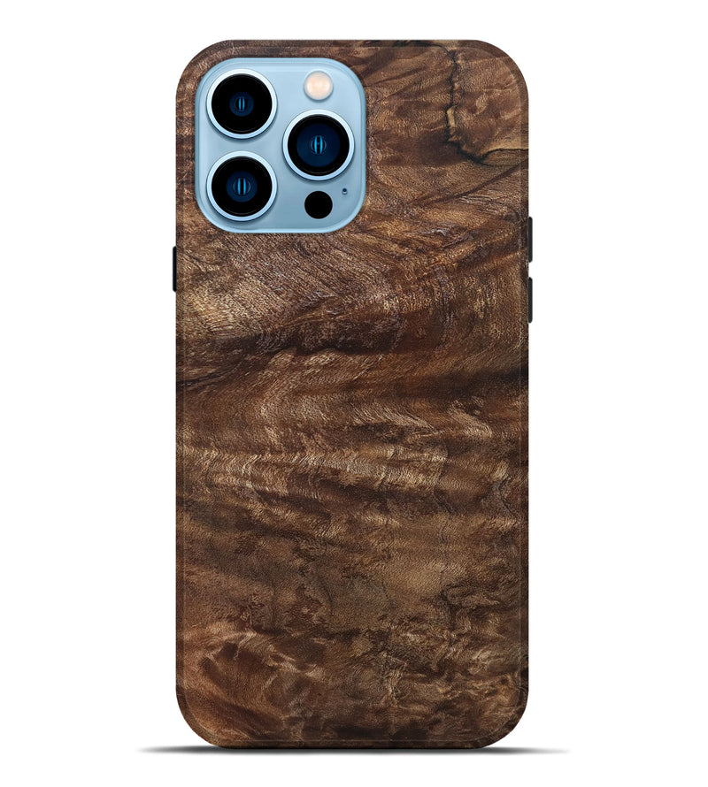 iPhone 14 Pro Max Wood Live Edge Phone Case - Russel (Solid Wood, 826335)