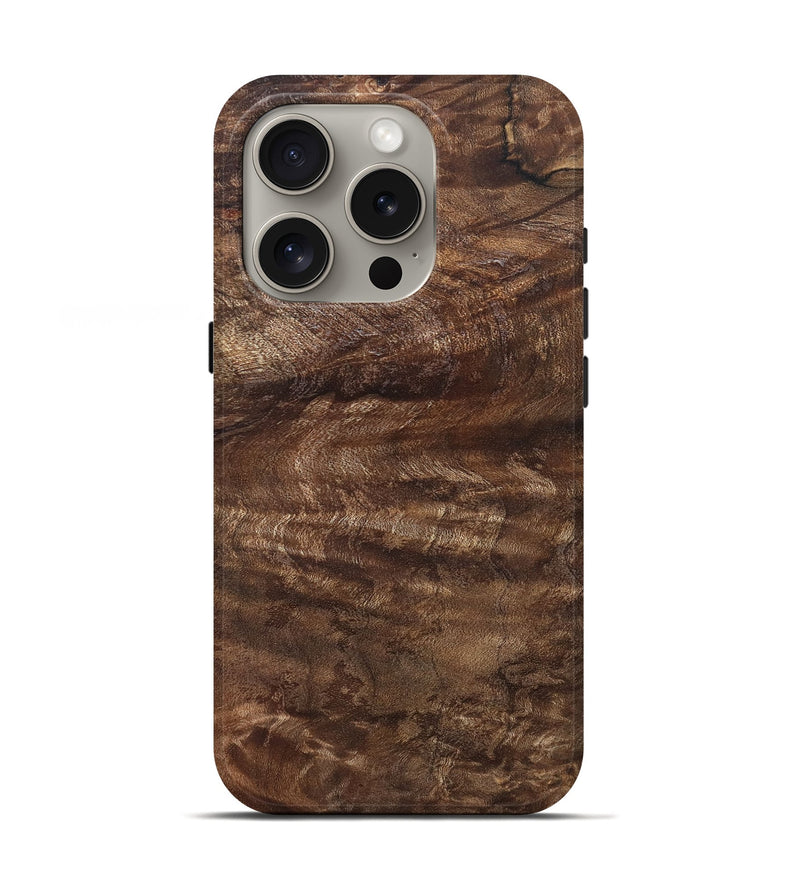iPhone 16 Pro Wood Live Edge Phone Case - Russel (Solid Wood, 826335)