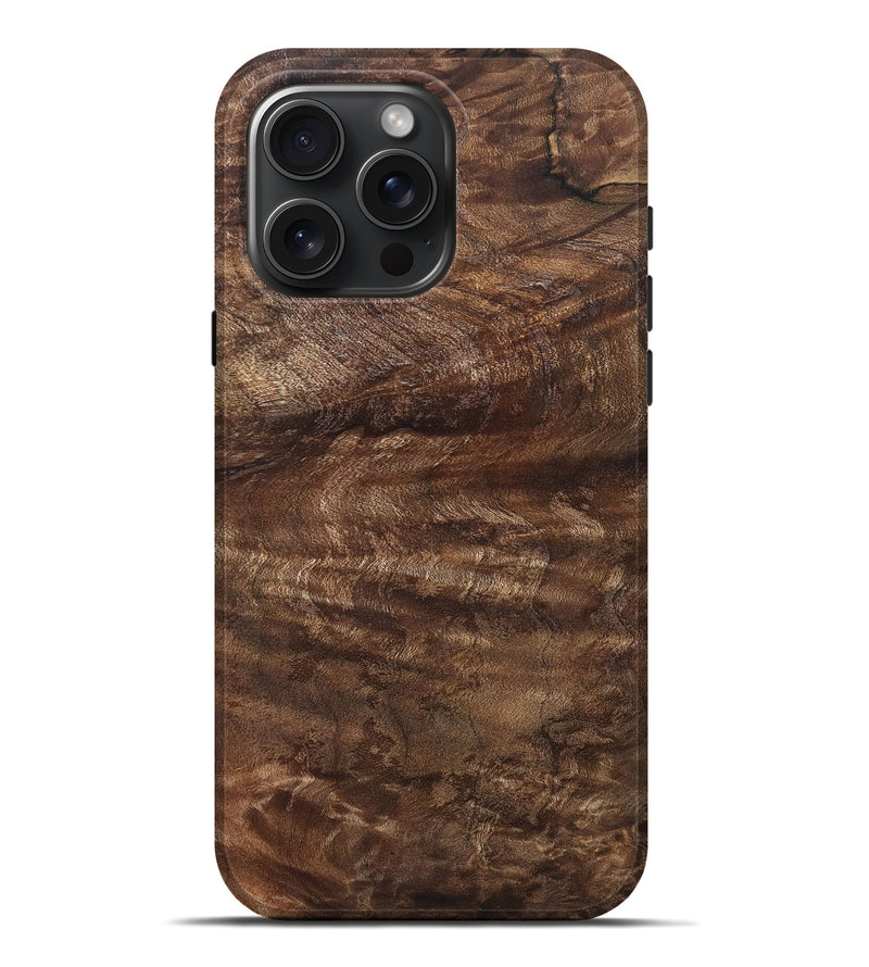 iPhone 16 Pro Max Wood Live Edge Phone Case - Russel (Solid Wood, 826335)