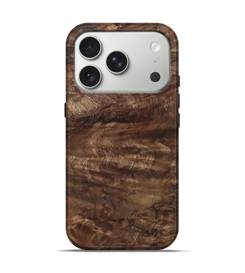 iPhone 17 Pro Wood Live Edge Phone Case - Russel (Solid Wood, 826335)
