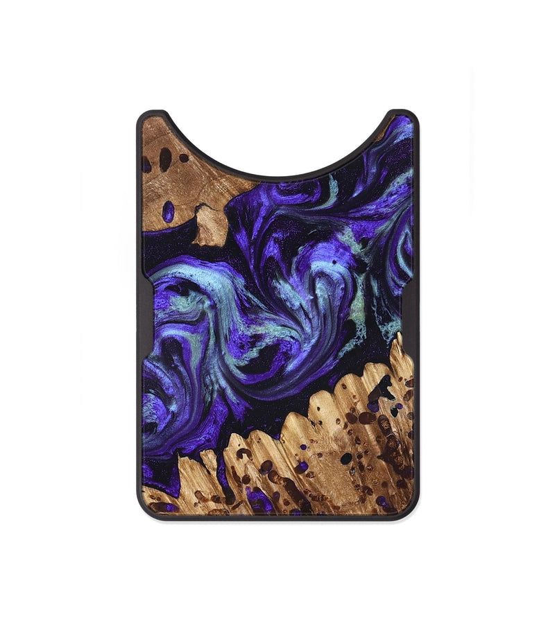 Alloy Wood Wallet - Johan (Purple, 826359)