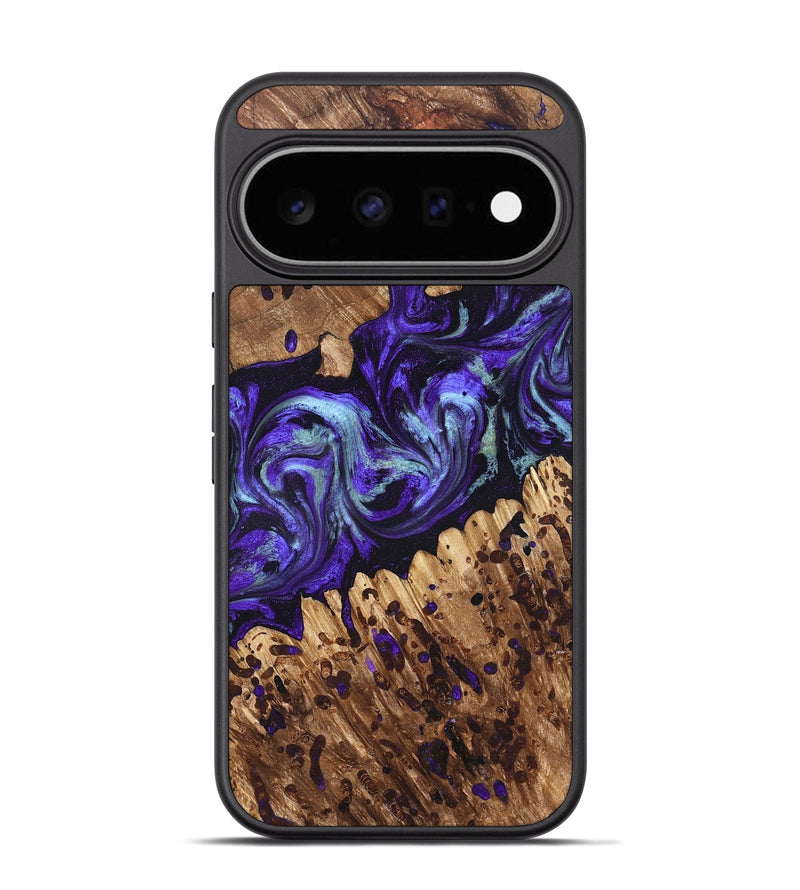 Pixel 11 Pro Wood Phone Case - Johan (Purple, 826359)