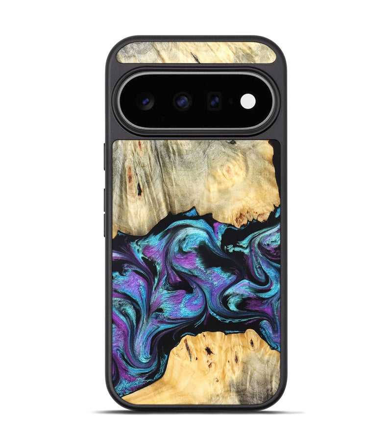 Pixel 11 Pro Wood Phone Case - Elvera (Purple, 826361)