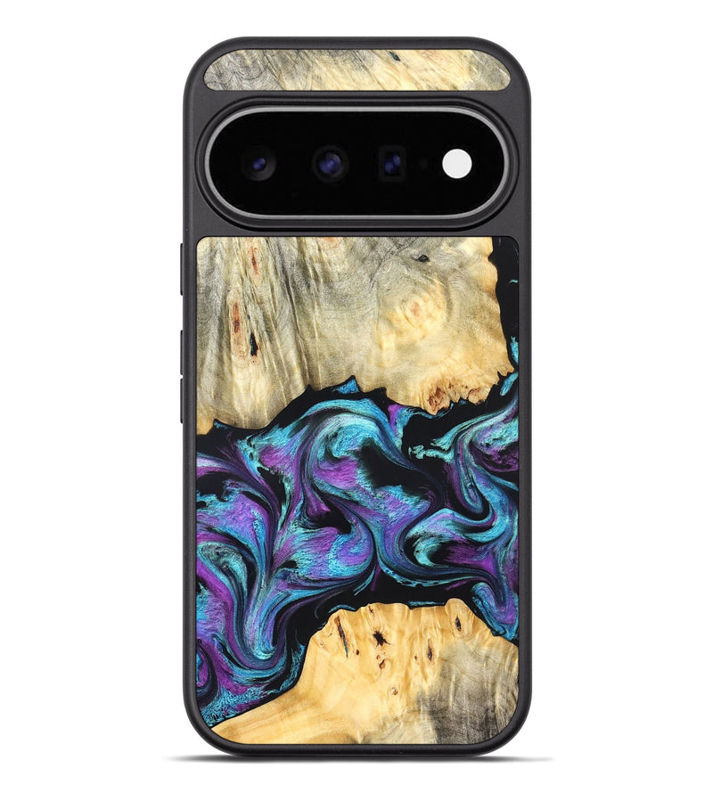 Pixel 11 Pro XL Wood Phone Case - Elvera (Purple, 826361)