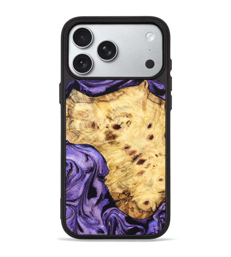 iPhone 18 Pro Max Wood Phone Case - Doris (Purple, 826363)