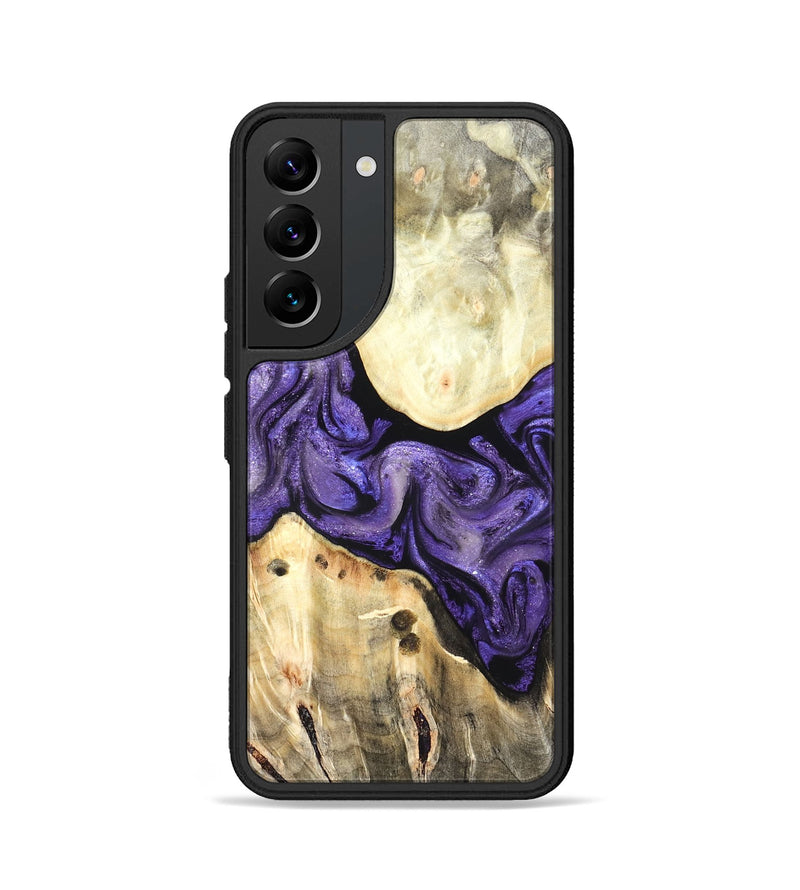 Galaxy S22 Wood Phone Case - Latrice (Purple, 826367)