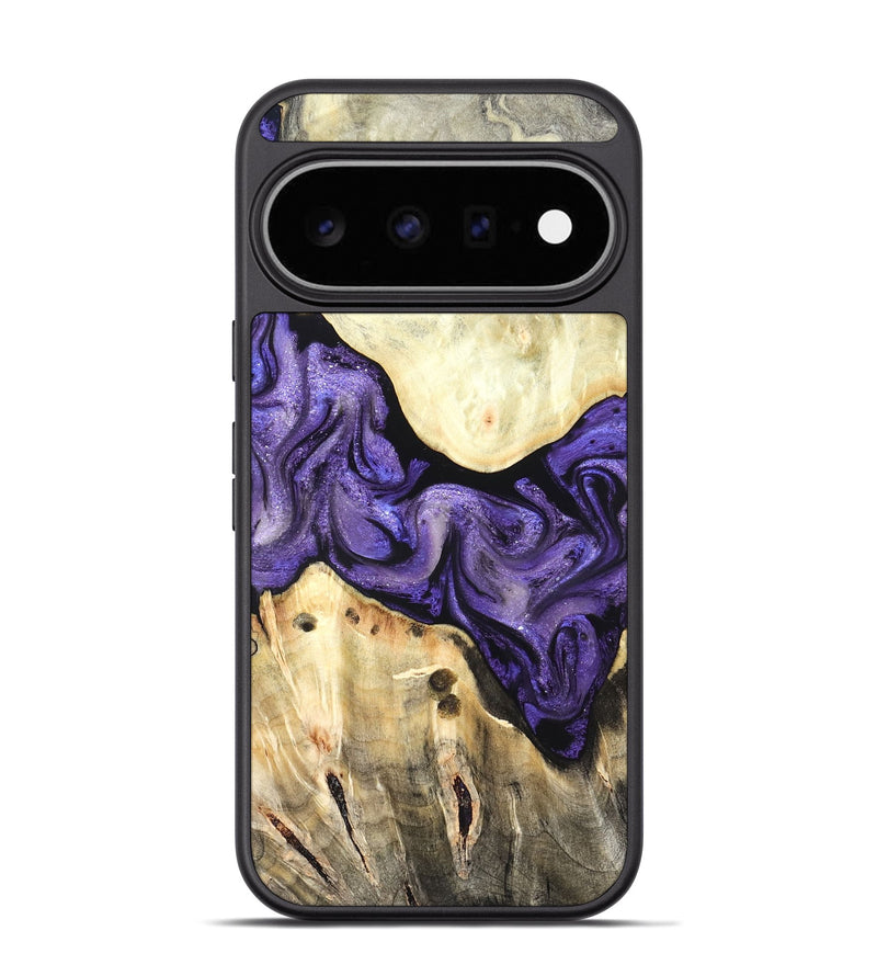 Pixel 11 Pro Wood Phone Case - Latrice (Purple, 826367)
