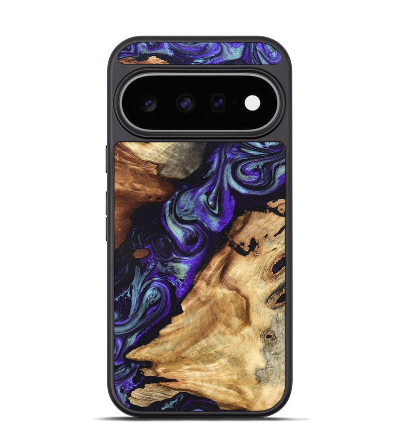 Pixel 11 Pro Wood Phone Case - Bradyn (Purple, 826368)