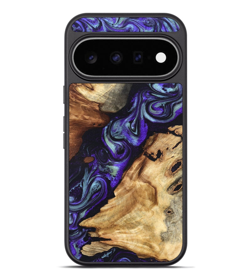 Pixel 11 Pro XL Wood Phone Case - Bradyn (Purple, 826368)