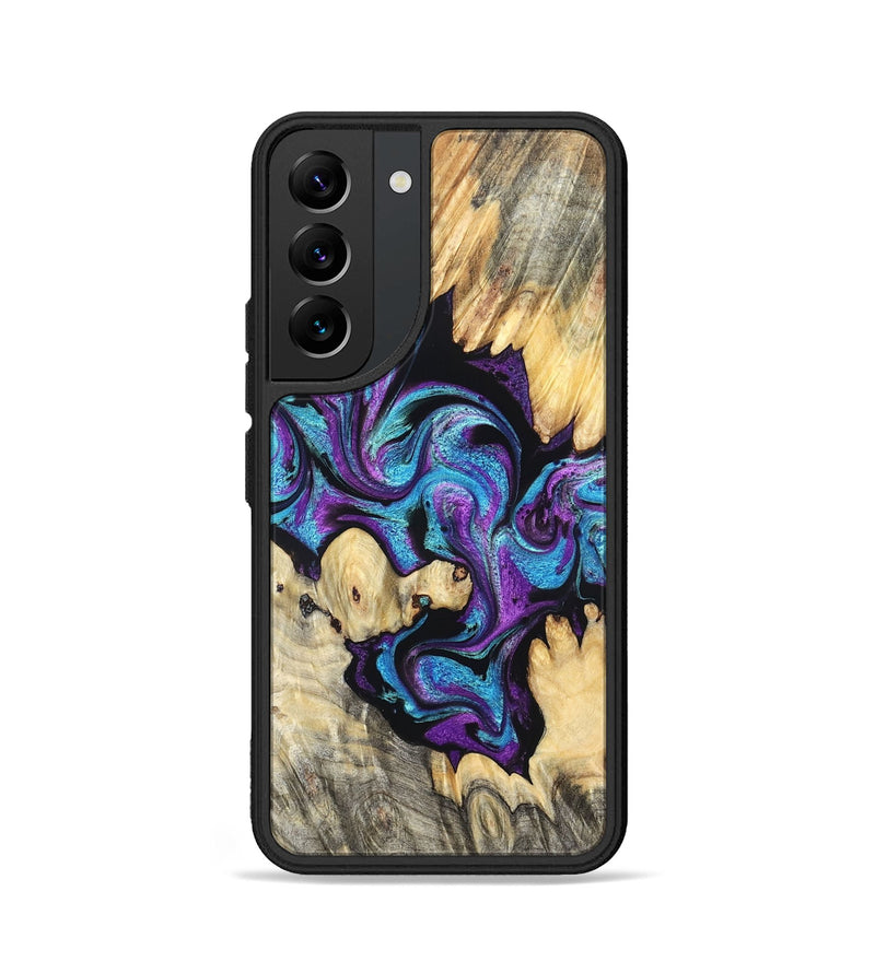 Galaxy S22 Wood Phone Case - Rhoda (Purple, 826371)