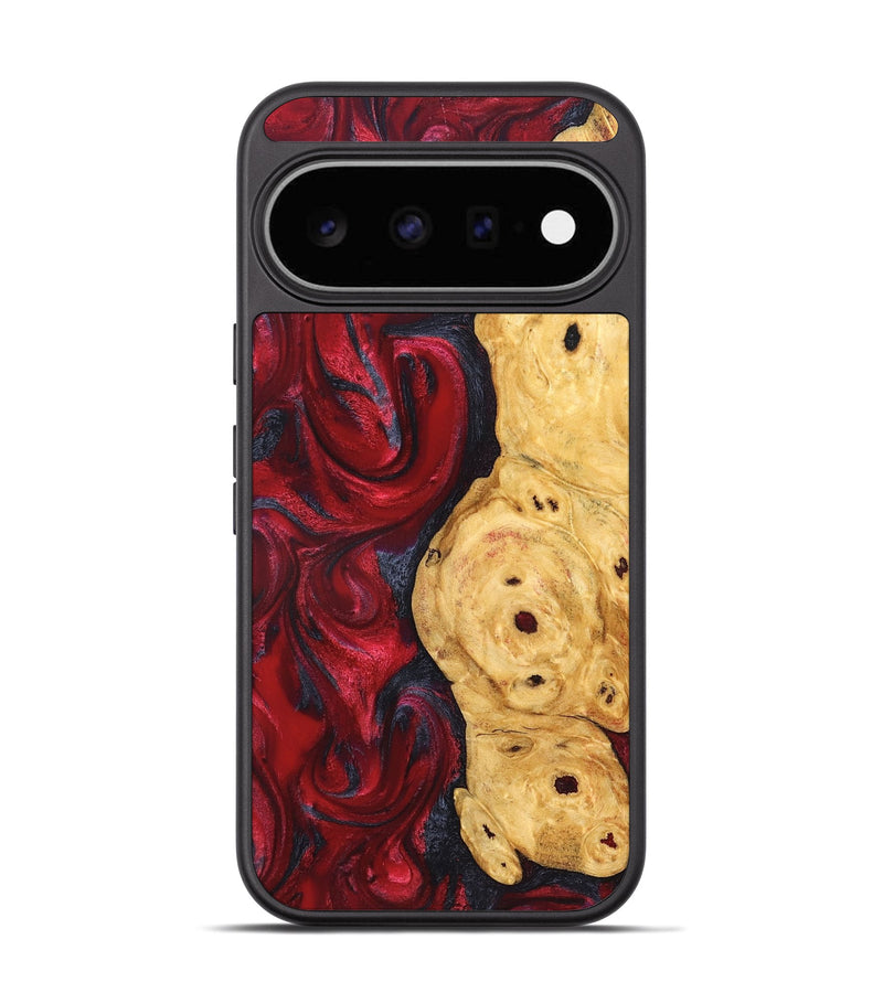 Pixel 11 Wood Phone Case - Juliet (Red, 826376)