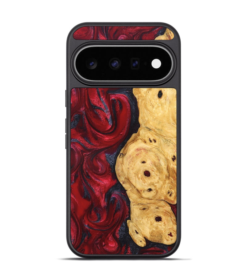 Pixel 11 Pro Wood Phone Case - Juliet (Red, 826376)