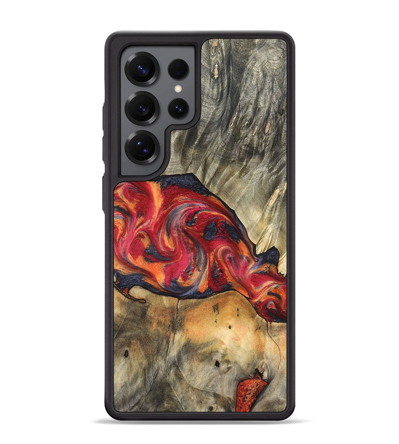 Galaxy S25 Ultra Wood Phone Case - Theron (Red, 826377)