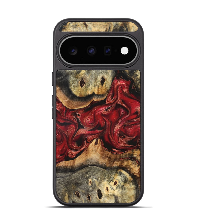 Pixel 11 Wood Phone Case - Shawnte (Red, 826379)