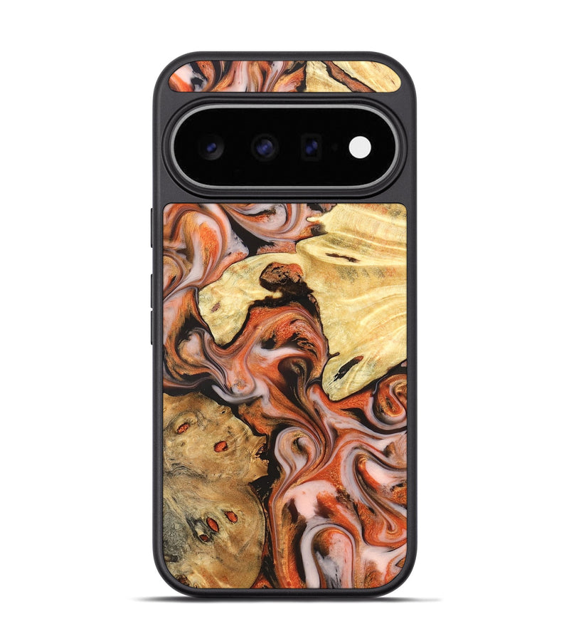 Pixel 11 Pro Wood Phone Case - Harding (Red, 826380)