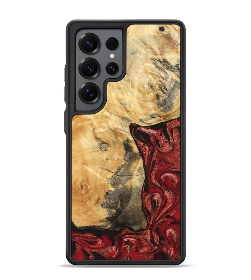 Galaxy S25 Ultra Wood Phone Case - Aidyn (Red, 826382)