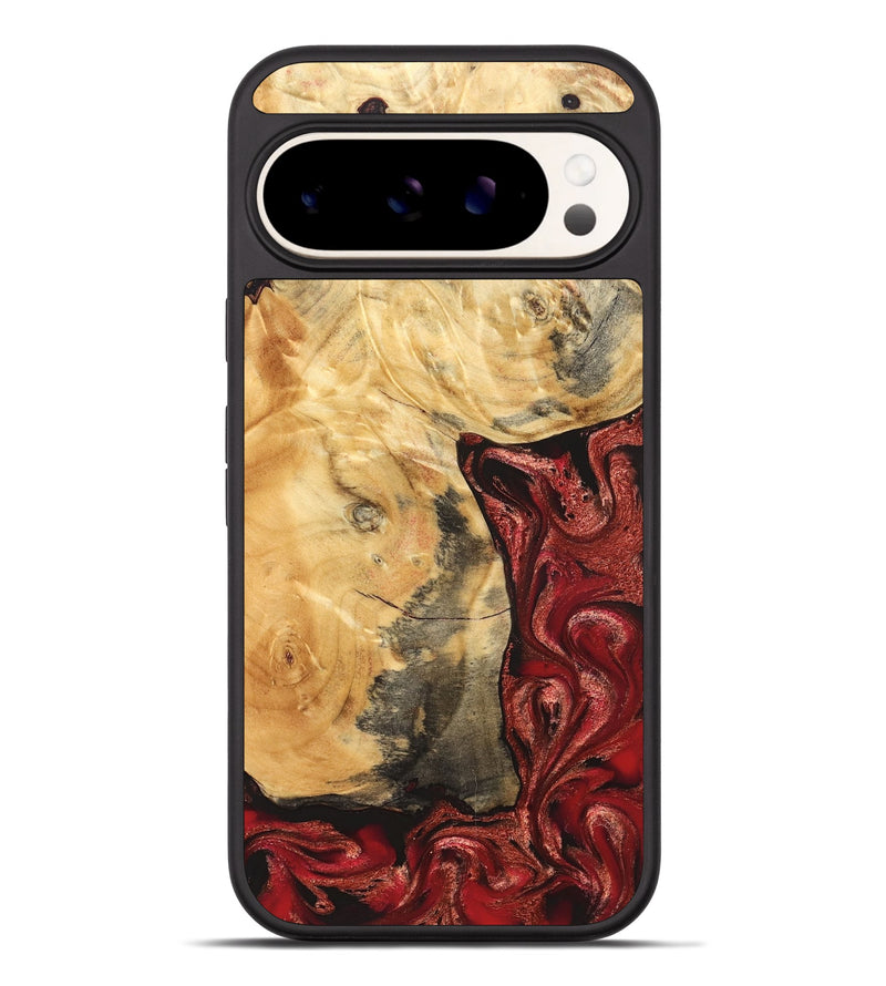 Pixel 9 Pro XL Wood Phone Case - Aidyn (Red, 826382)