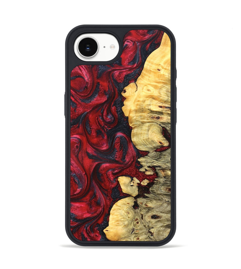 iPhone 17e Wood Phone Case - Claudia (Red, 826383)