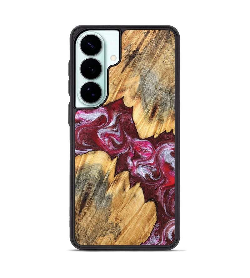 Galaxy S26 Plus Wood Phone Case - Jessi (Red, 826384)