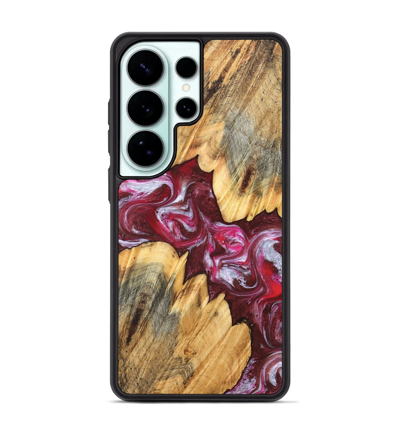 Galaxy S26 Ultra Wood Phone Case - Jessi (Red, 826384)