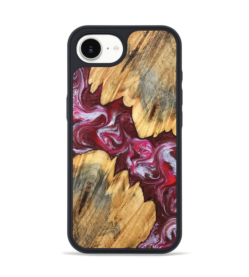 iPhone 17e Wood Phone Case - Jessi (Red, 826384)
