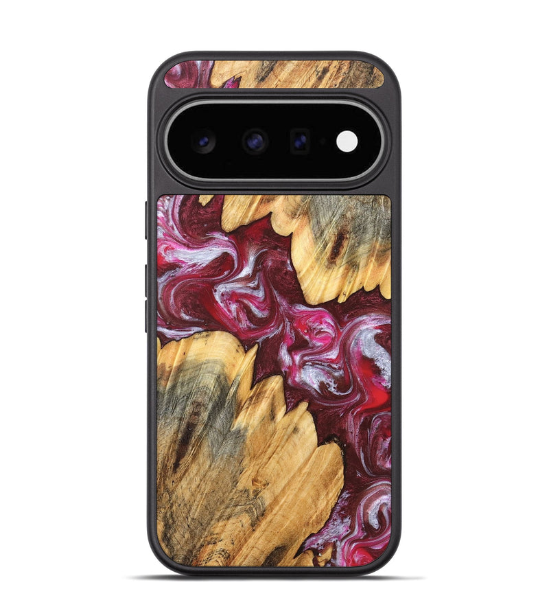 Pixel 11 Wood Phone Case - Jessi (Red, 826384)