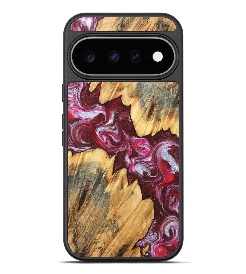 Pixel 11 Pro XL Wood Phone Case - Jessi (Red, 826384)