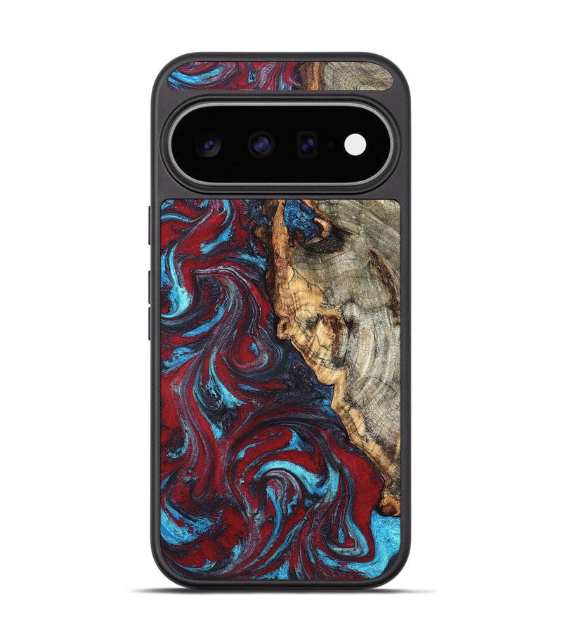 Pixel 11 Wood Phone Case - Buford (Red, 826386)