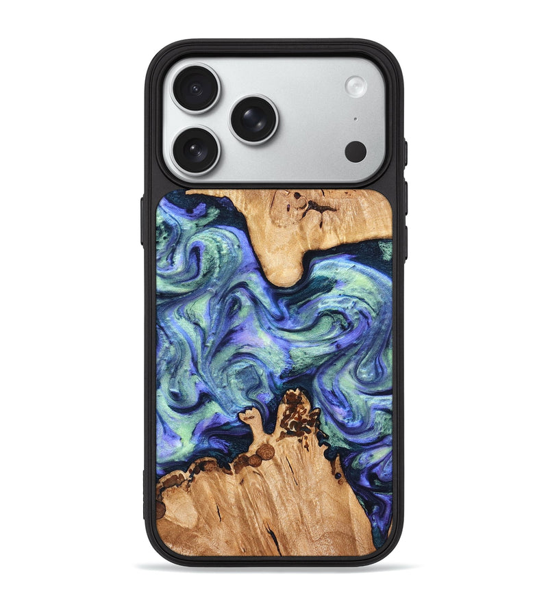iPhone 18 Pro Max Wood Phone Case - Noelle (Purple, 826393)