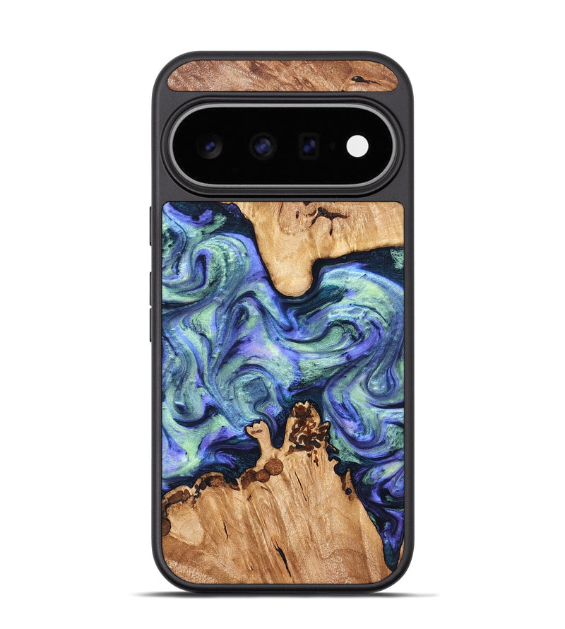 Pixel 11 Pro Wood Phone Case - Noelle (Purple, 826393)