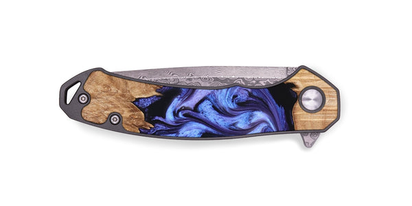 EDC Wood Pocket Knife - Manuel (Purple, 826395)