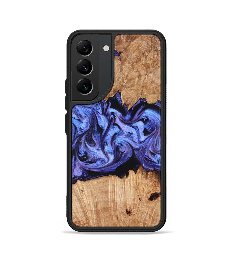 Galaxy S22 Wood Phone Case - Manuel (Purple, 826395)
