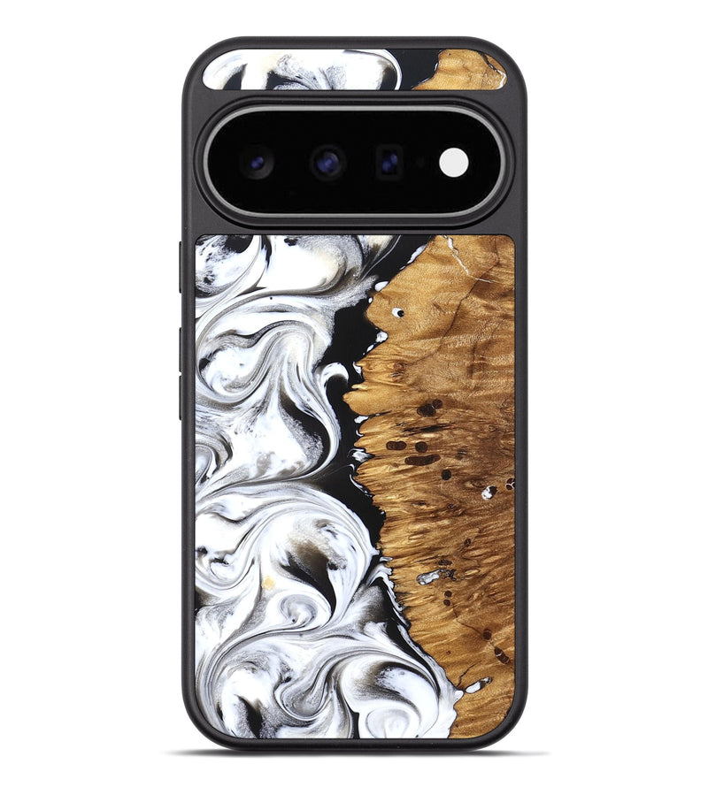 Pixel 11 Pro XL Wood Phone Case - Rianna (Black & White, 826398)