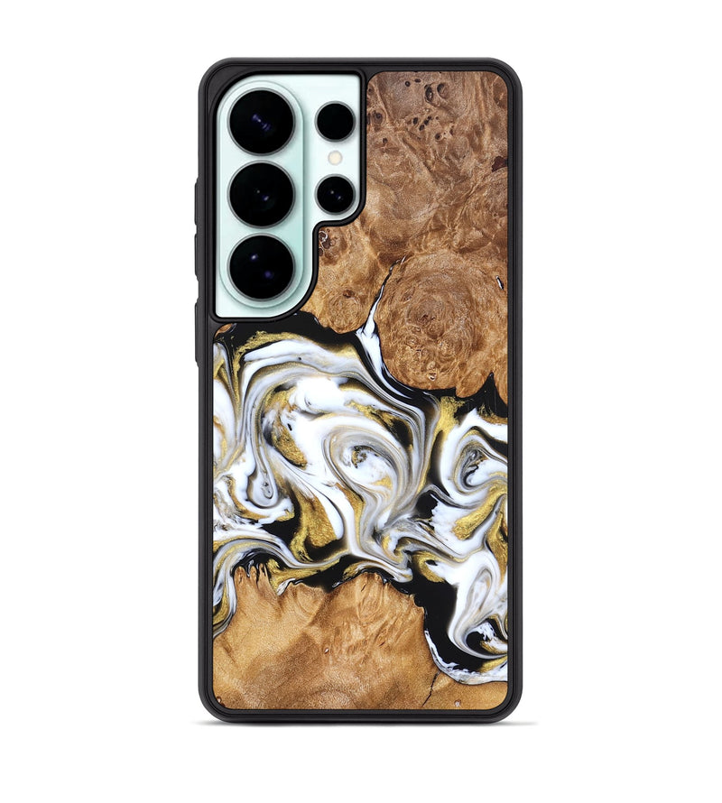 Galaxy S26 Ultra Wood Phone Case - Marques (Black & White, 826400)