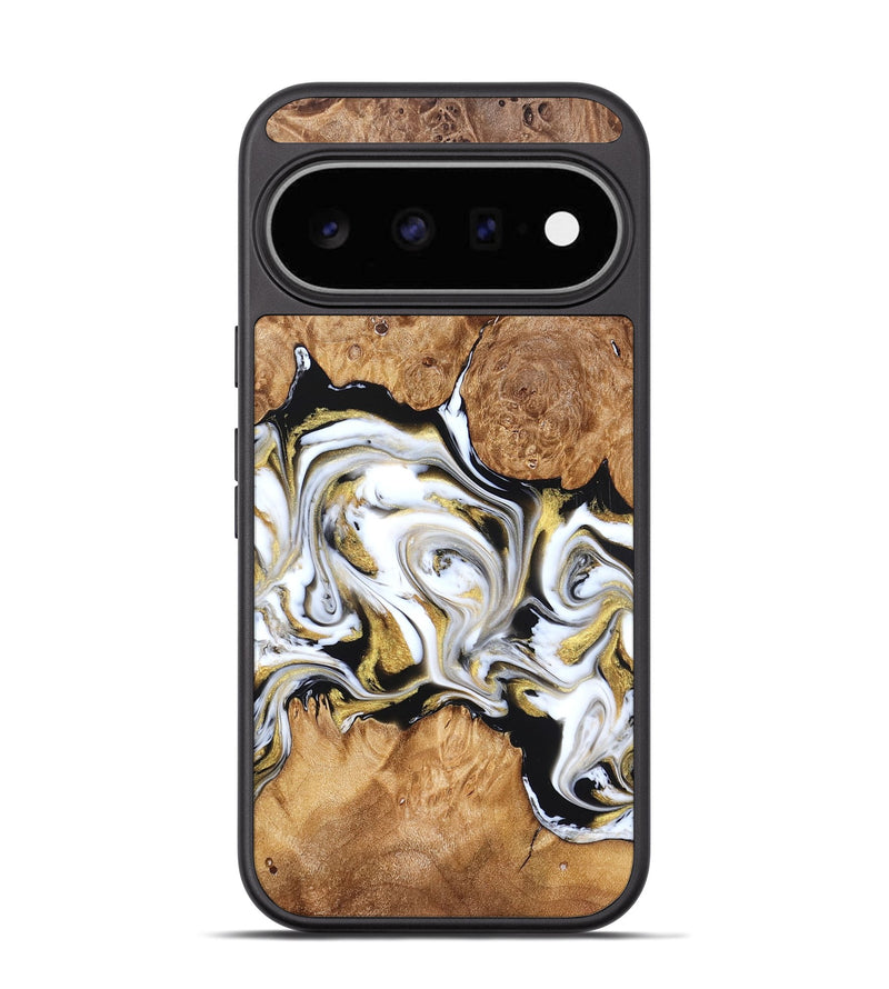 Pixel 11 Wood Phone Case - Marques (Black & White, 826400)