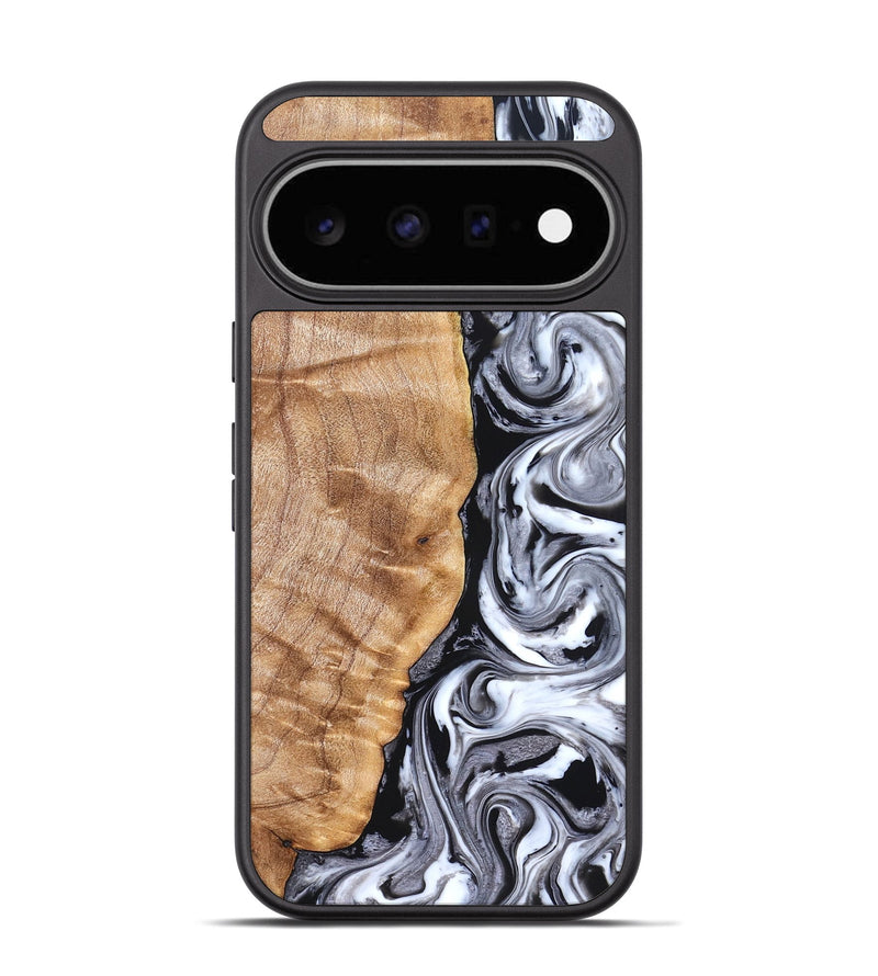 Pixel 11 Wood Phone Case - Rhonda (Black & White, 826402)