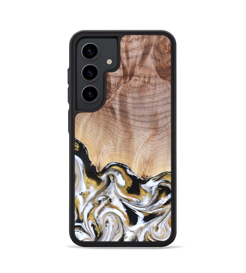 Galaxy S24 Wood Phone Case - Legacy (Black & White, 826403)