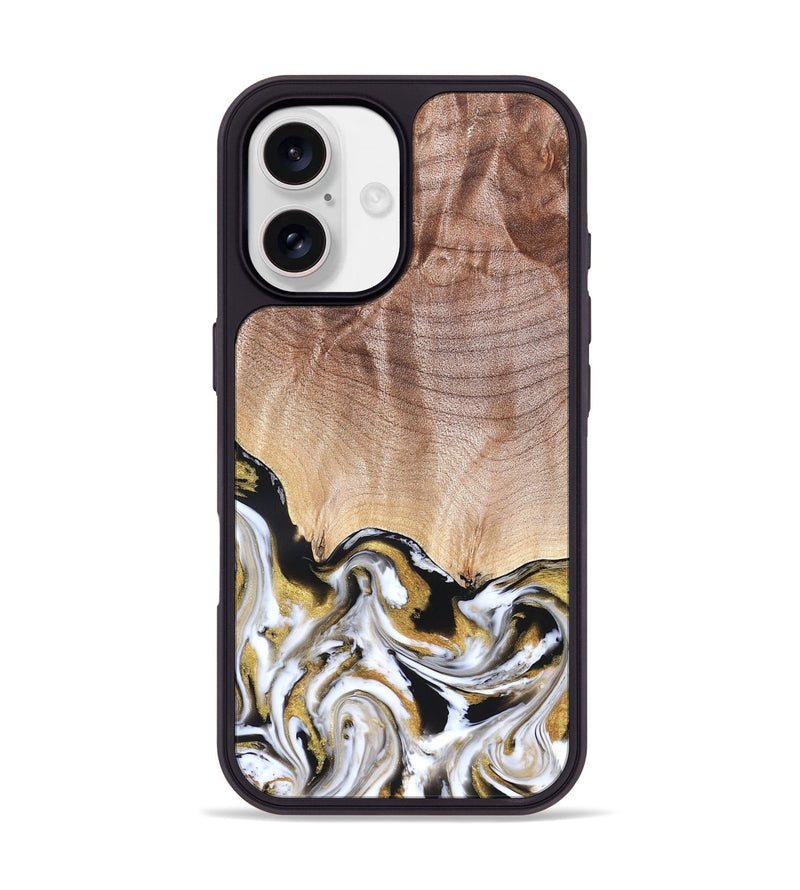 iPhone 17 Wood Phone Case - Legacy (Black & White, 826403)