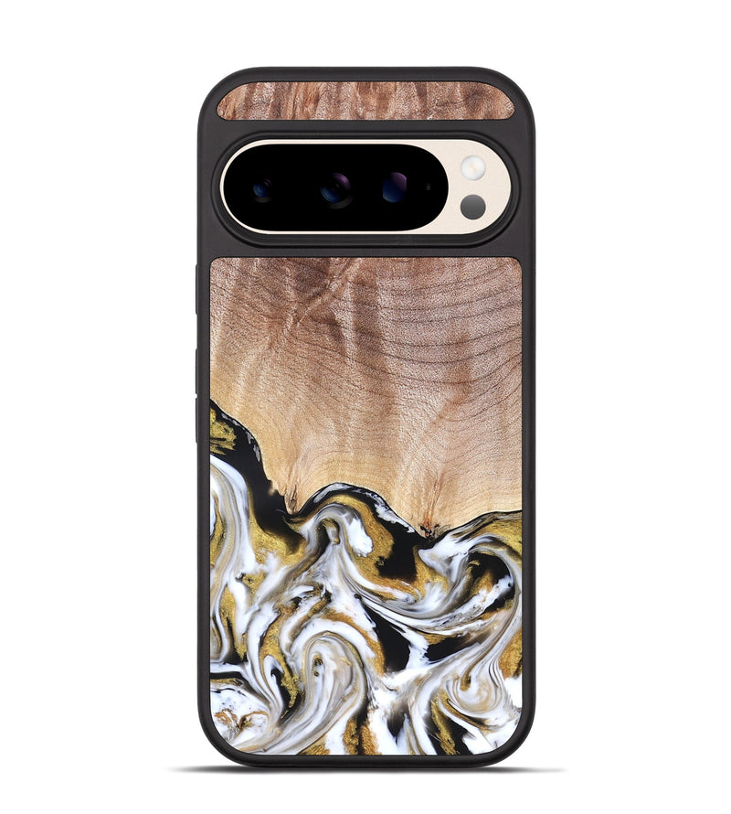 Pixel 10 Wood Phone Case - Legacy (Black & White, 826403)