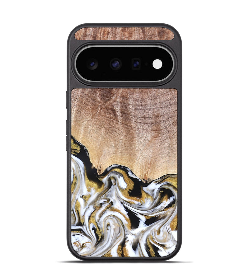 Pixel 11 Wood Phone Case - Legacy (Black & White, 826403)