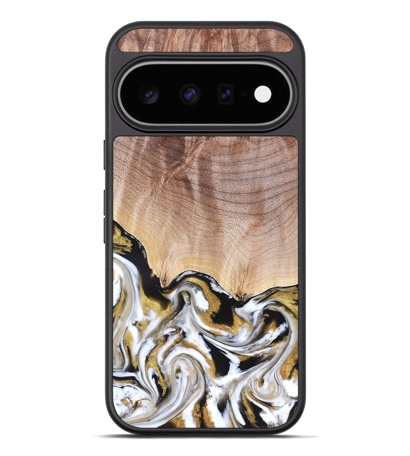 Pixel 11 Pro XL Wood Phone Case - Legacy (Black & White, 826403)