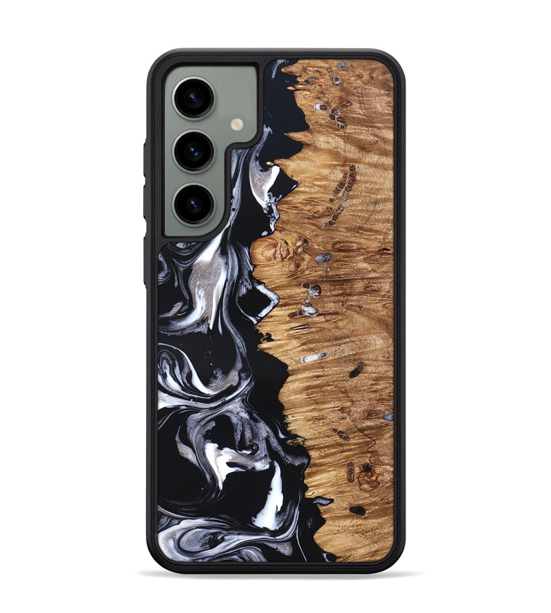 Galaxy S24 Plus Wood Phone Case - Blaire (Black & White, 826404)