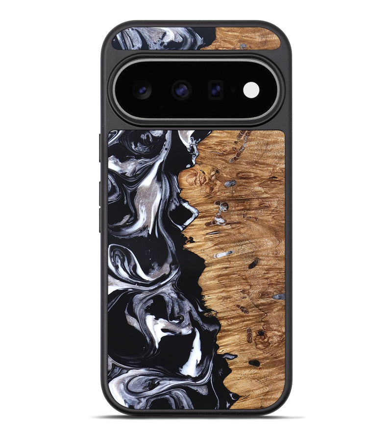Pixel 11 Pro XL Wood Phone Case - Blaire (Black & White, 826404)