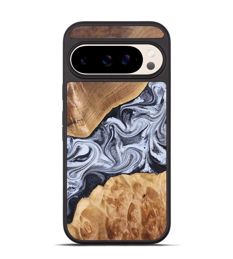 Pixel 10 Wood Phone Case - Dani (Black & White, 826405)
