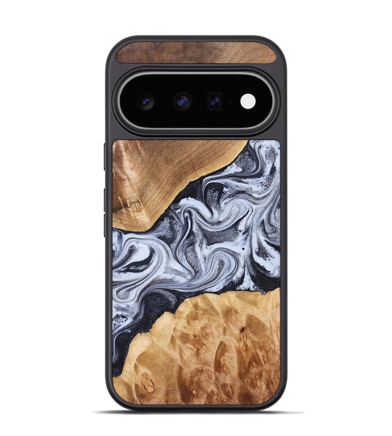 Pixel 11 Pro Wood Phone Case - Dani (Black & White, 826405)