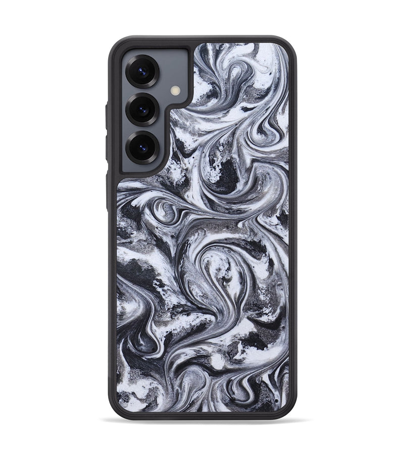 Galaxy S25 Plus ResinArt Phone Case - Ludie (Black & White, 826406)